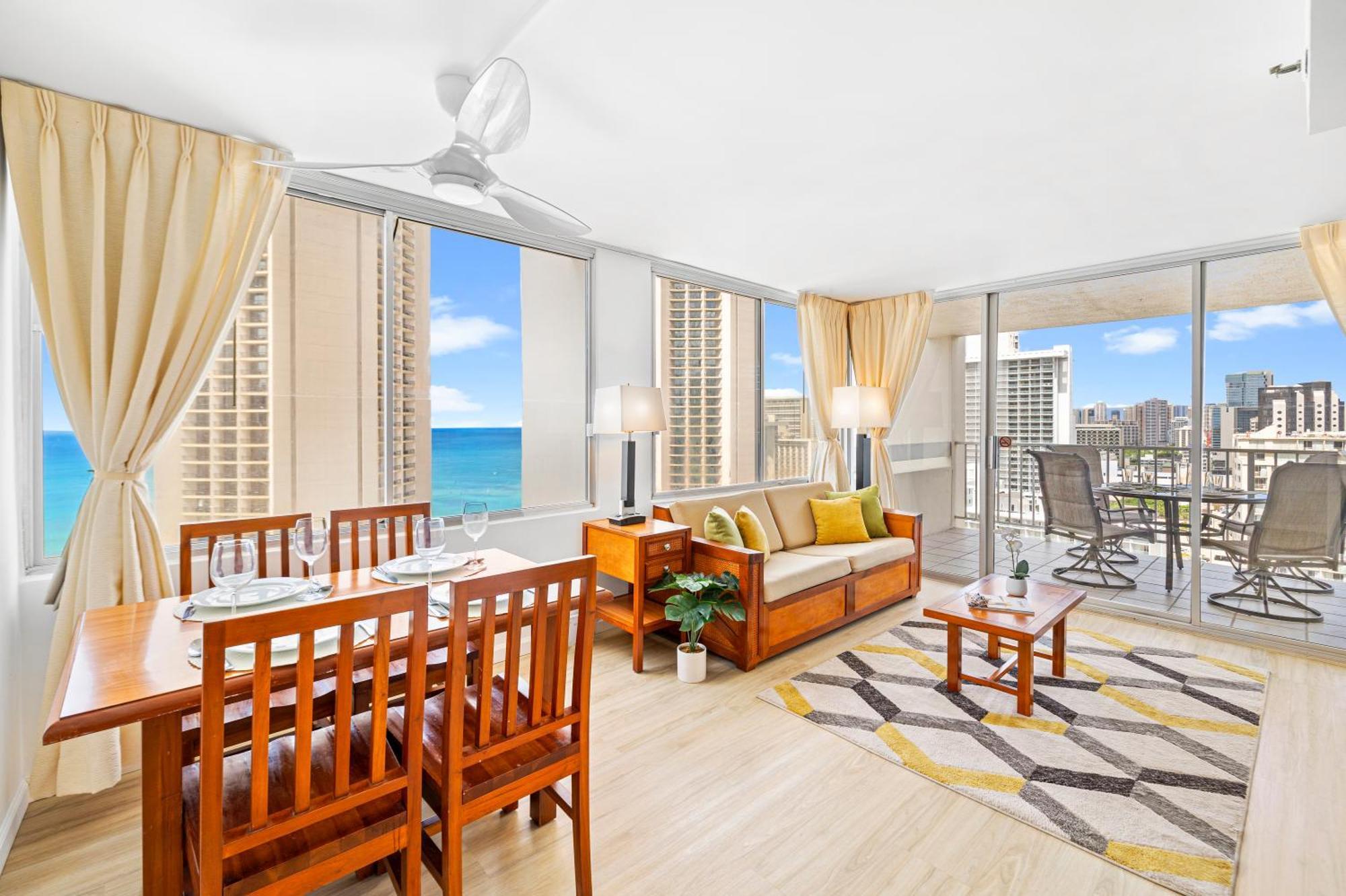 Apartment Cozy 1br With Great Ocean Views - 3 Mins To Waikiki Beach! Honolulu