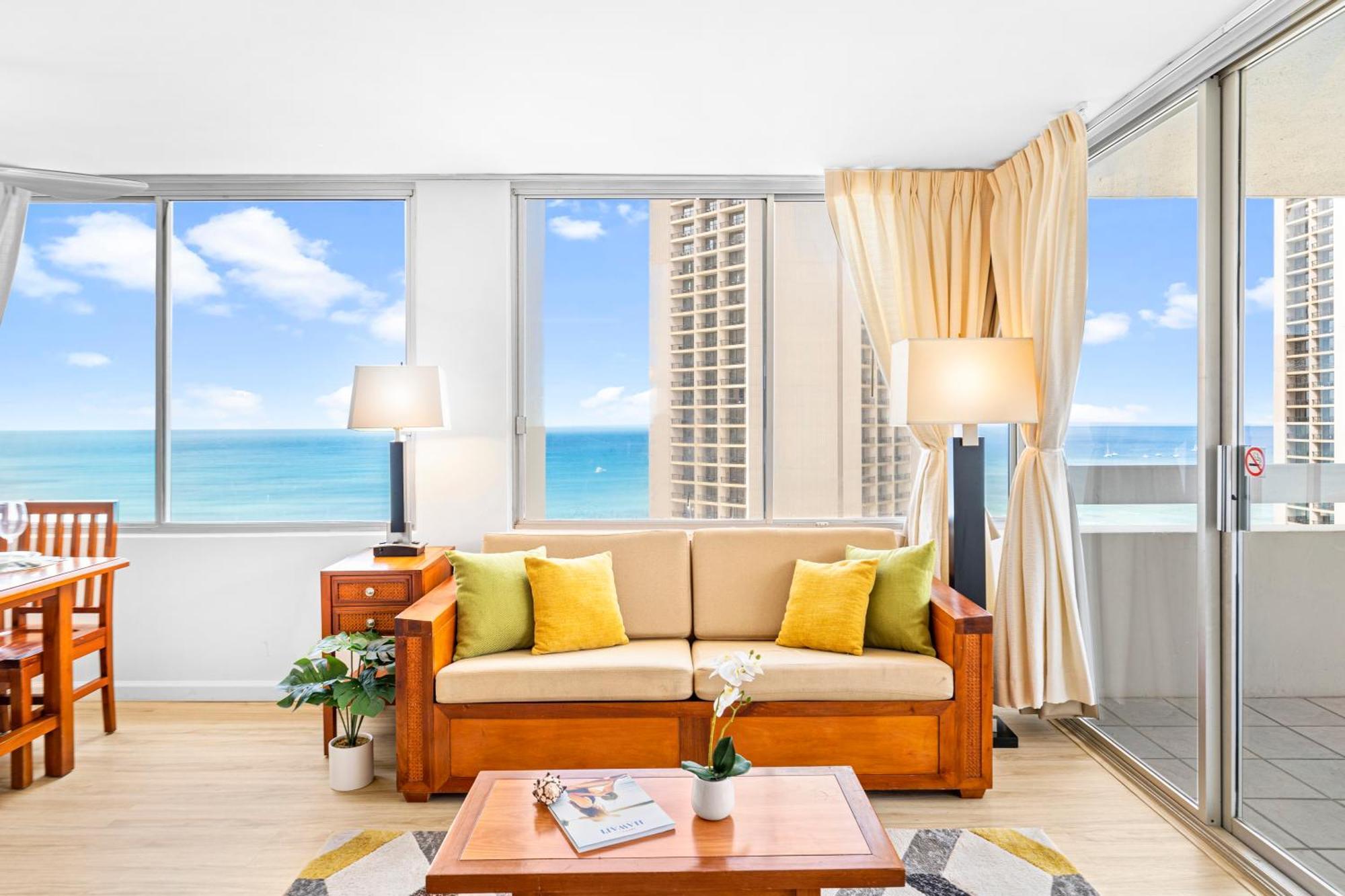 Cozy 1br With Great Ocean Views - 3 Mins To Waikiki Beach! Apartamento